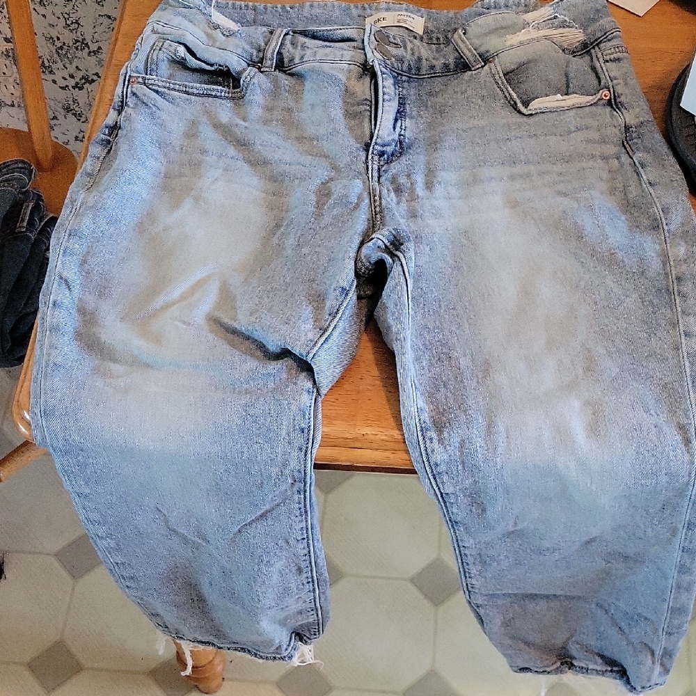 BKE Blue Relaxed Fit Jeans Classic Denim